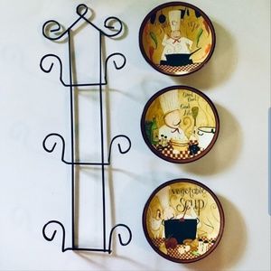 Chef Kitchen Decor Wall Hanging